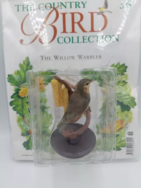 The Country Bird Collection Willow Warbler With Magazine Sealed!!! 3