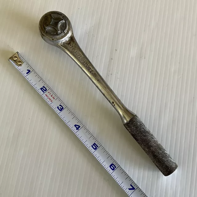 J.H. Williams & Co. B-52 SUPERRATCHET 3/8" Drive Socket Wrench Vintage USA Made
