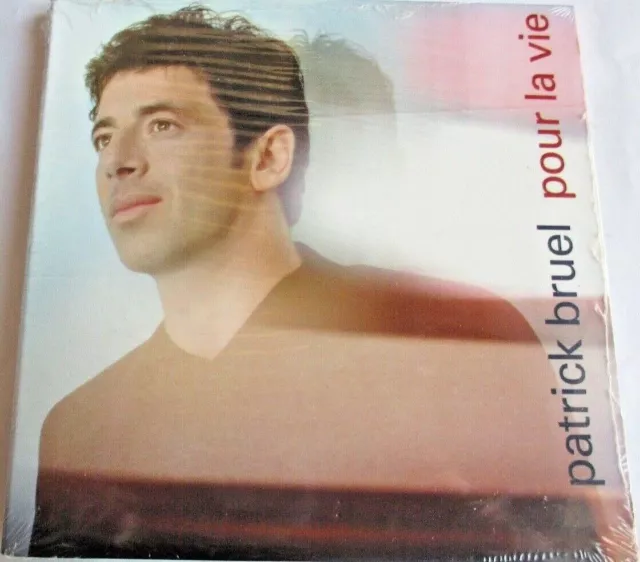 Patrick Bruel - Cd Single 3 Titres "Pour La Vie" "Gatefold" Neuf + 1 Cd Gratuit