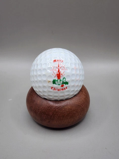 【未使用品】PING GOLFBALL merry Christmas Found an old Ping Eye 2 two-tone ball at my parents' house