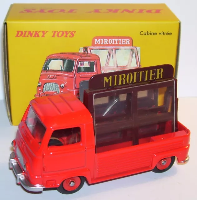 DINKY TOYS ATLAS PICK-UP RENAULT ESTAFETTE MIROITIER ROUGE 1/43 REF 564 IN BOX b
