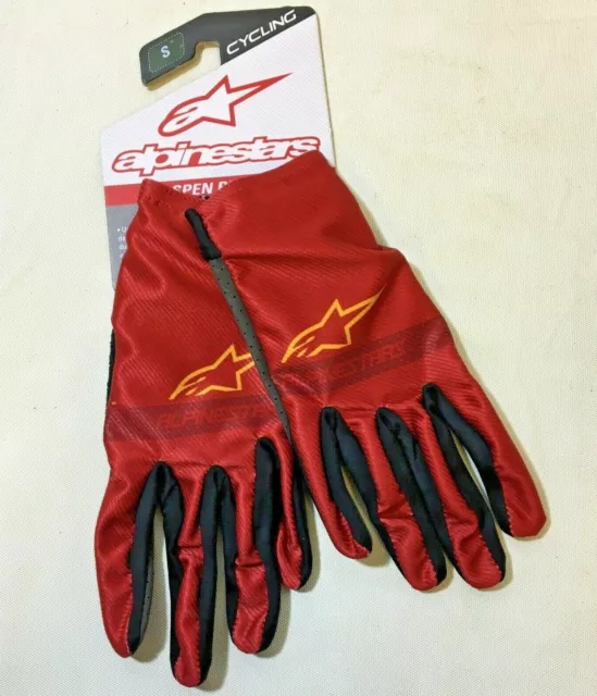 Alpinestars Fahrradhandschuhe Aspen Pro Lite rot klein neu mit Etikett