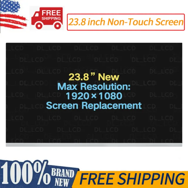 for HP ALL-IN-ONE 24-DD0010 M238HVN01.1 23.8" 1920X1080 LCD Screen Display Panel