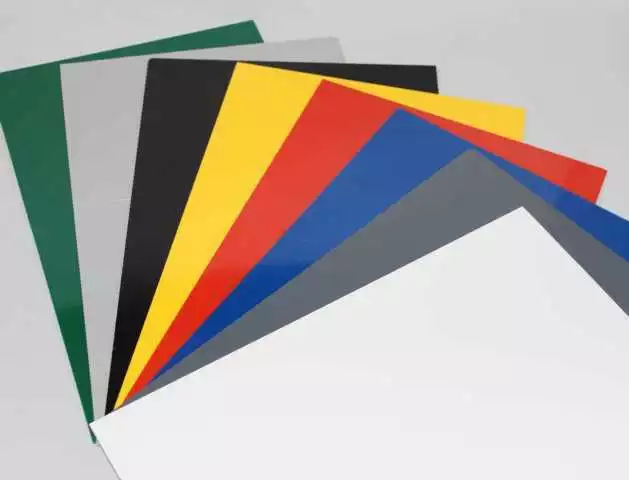 Hart PVC Kunststoffplatte | 300x200x2mm | verschiedene Farben | 2. Wahl