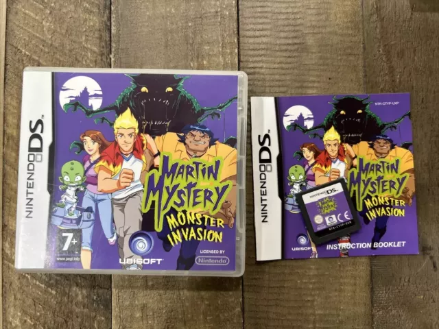 Martin Mystery: Monster Invasion Nintendo DS 2DS 3DS Boxed Complete Rare UK PAL