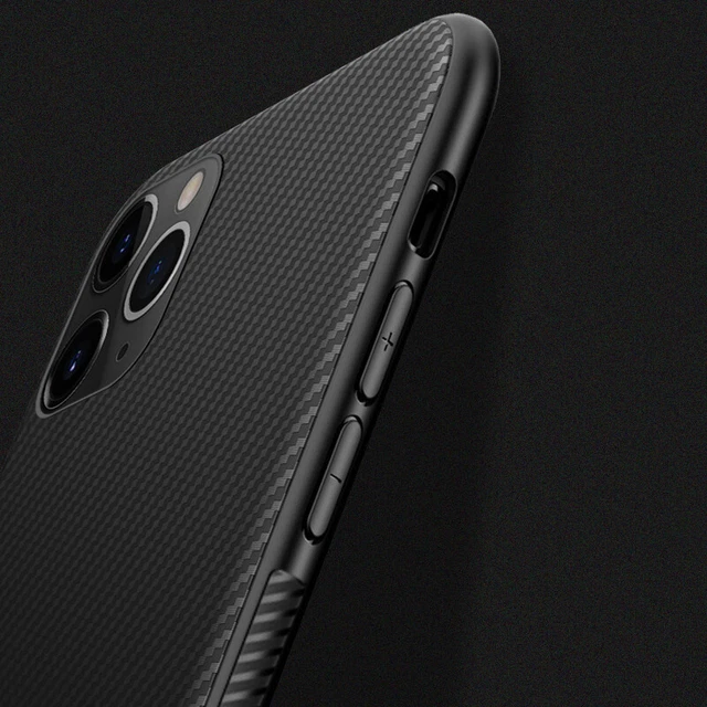Ultradünne Hülle für iPhone 13 14 12 11 Pro Max 12 Mini Matt Kohlefaser Abdeckung 4
