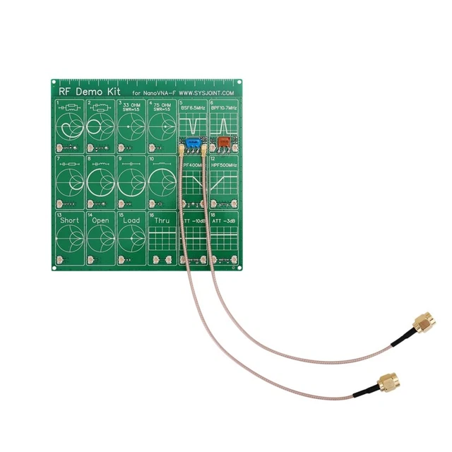 Demo Kit for NanoVNA-F Tester Board HAM Attenuator X5Y7