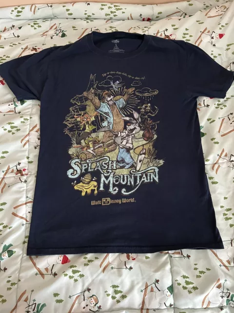 Walt Disney World Splash Mountain T Shirt Song of the South Adult small Walt Disney World Splash Mountain T Shirt Song of the South Adult small