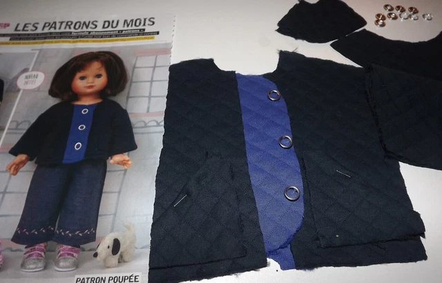 Tenue éponge D'origine Pour Poupée Émilie - Modes Et Travaux - Neuve