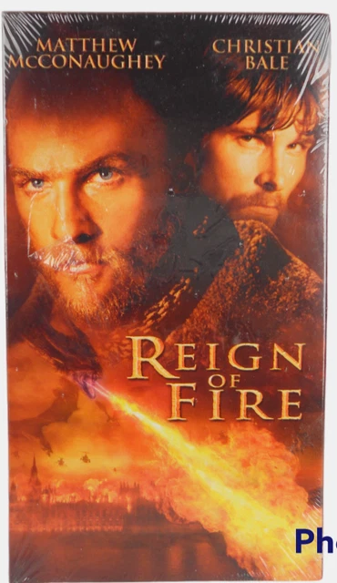 2002 REIGN OF Fire Movie, Original VHS Tape, Touchstone Productions