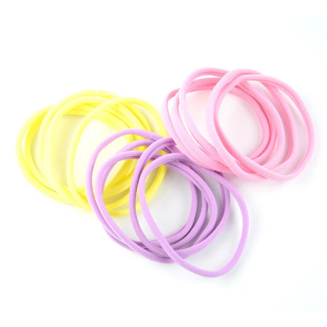 20 pz gomme per capelli da donna fascia morbida per fronte donna gioielli per capelli neonato