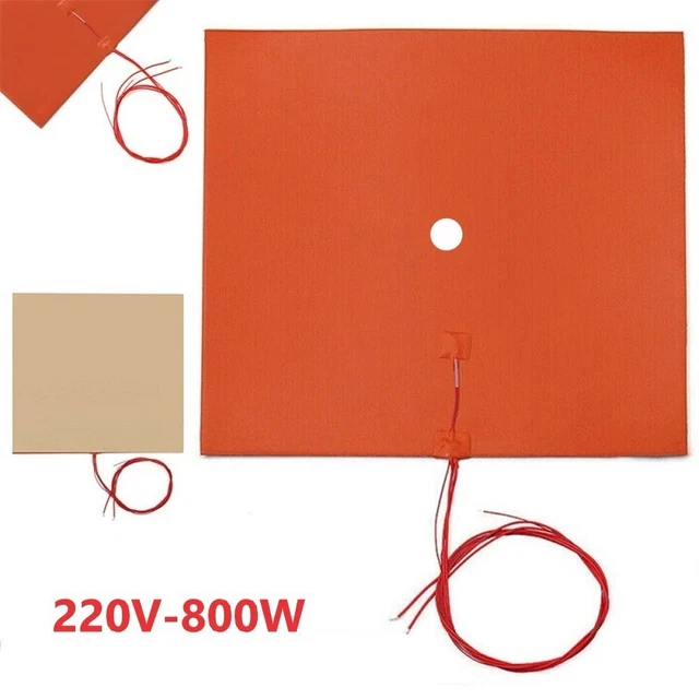 Chauffage Coussinet for Imprimante Chaud Lit High Isolation Performance Silicone
