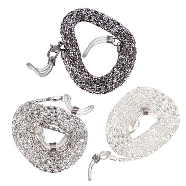 6 Pcs Eyeglass Lanyards Metal Glasses Chain Womens Sunglasses Trendy Holder