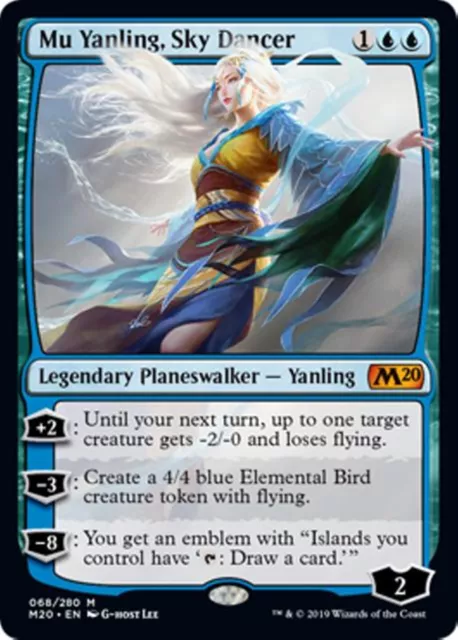 MTG - MU YANLING, SKY DANCER - M20/Core Set 2020 (M)