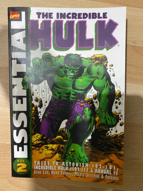 Essential Incredible Hulk Vol 2 Paperback TPB Graphic Novel Marvel Comics