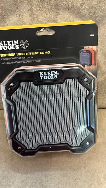 Klein Tools AEPJS3 Wireless Bluetooth Speaker - Black/Orange FREE FAST SHIPPING