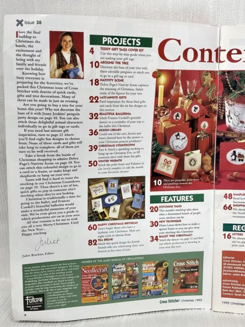 CROSS STITCHER PROJECT MAGAZINE ISSUE 38 Christmas ‘95 3