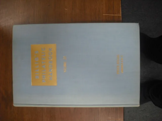 1954 Billig's Philatelic Handbook, Vol 20 hard bound, used