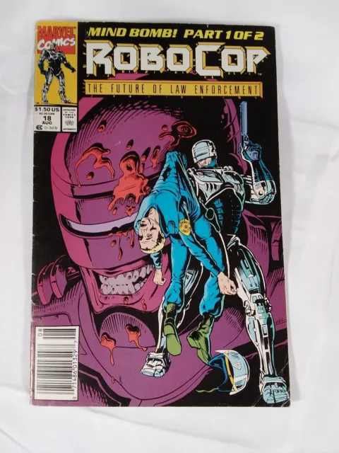 RoboCop The Future Of Law Enforcement Vol.1 Number18 Marvel~ Comic Book 1991
