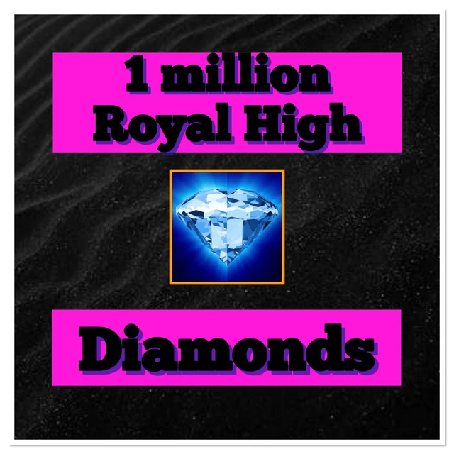 ROBLOX ROYAL ROYALE High 500k Diamonds Virtual Level 75 Cheap Very £6.