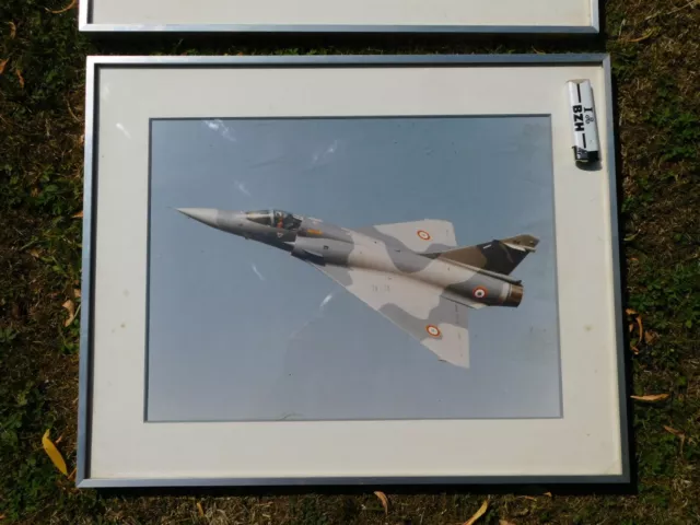 Dassault  Mirage 2000 - 4 : Lot Deux Belle Anciennes Photos Encadrees 2