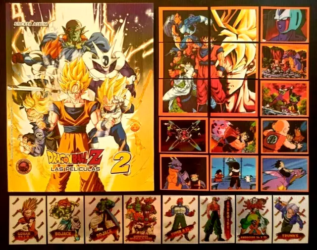 ALBUM DRAGON BALL Z 2 - Sticker Album + Full Set 232/232 PERU 2023 Freeza  Saga