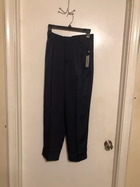 Jason Wu Pants NWT Size S Navy Blue