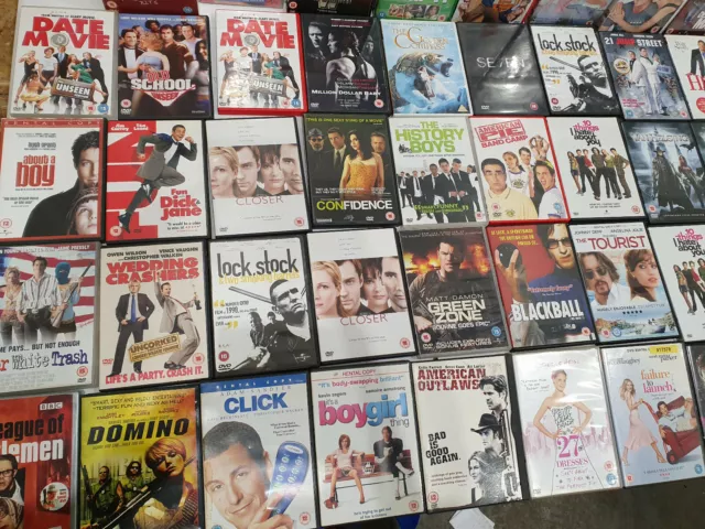 95 x DVD Job Lot Bundle Collection Films Movies Mixed Genre