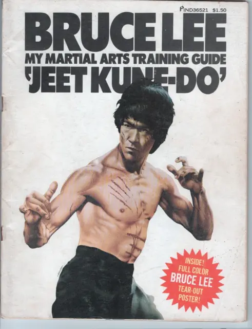 Bruce Lee My Martial Arts Training Guide 'Jeet Kune-Do' Magazine 1974 No Poster