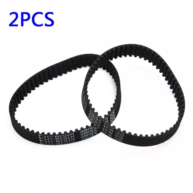 High Quality Toothed Planer Drive Belt for Black & Decker KW713 BD713 Set of 2