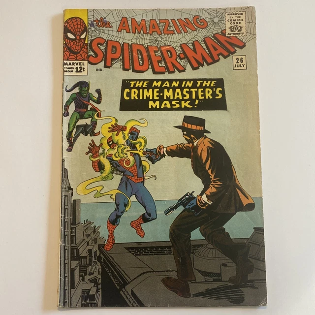 * Amazing Spider-Man #26 * GREEN GOBLIN !! Silver Age Marvel Comics 1965 … VG/FN