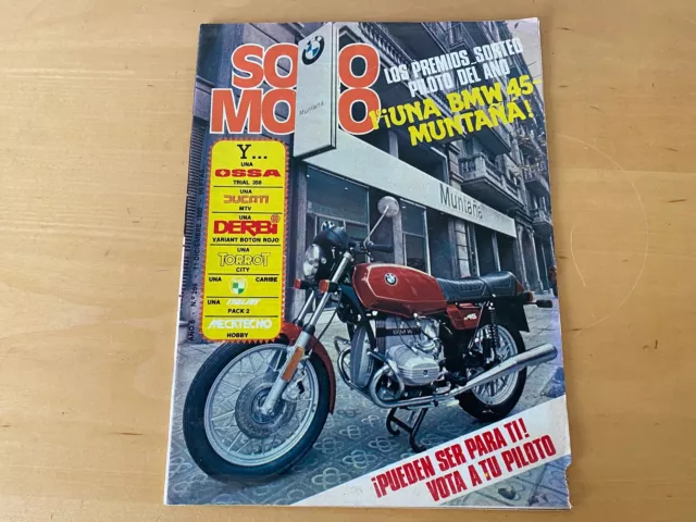 VINTAGE - Magazine SOLO MOTO Revista - Nº 266 - 11 diciembre 1980 - Español