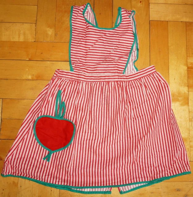 Abito DDR ragazza taglia 116 DDR anni '80 cotone vintage