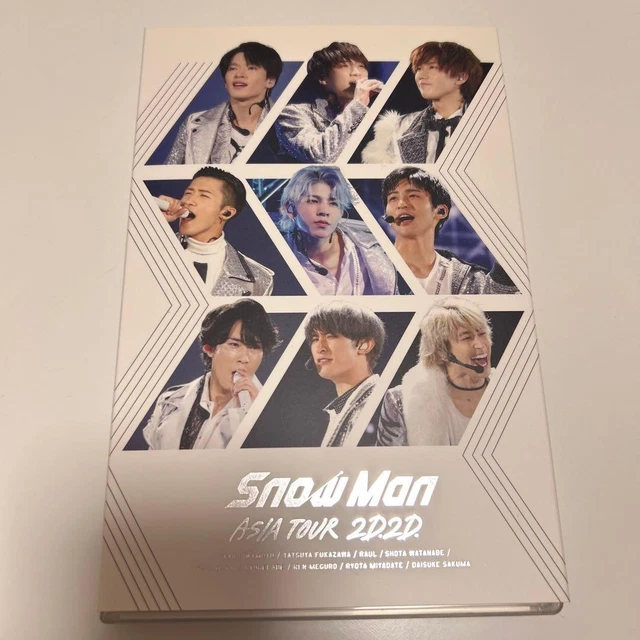 SNOW MAN ASIA TOUR 2D.2D Blu-ray 2-Disc Set Compact Concert EUR