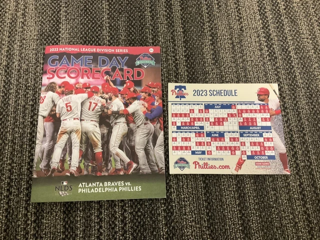 PHILADELPHIA PHILLIES 2024 Baseball Season Schedule Magnet Magnetic SGA FREE S&H $12.49 - PicClick