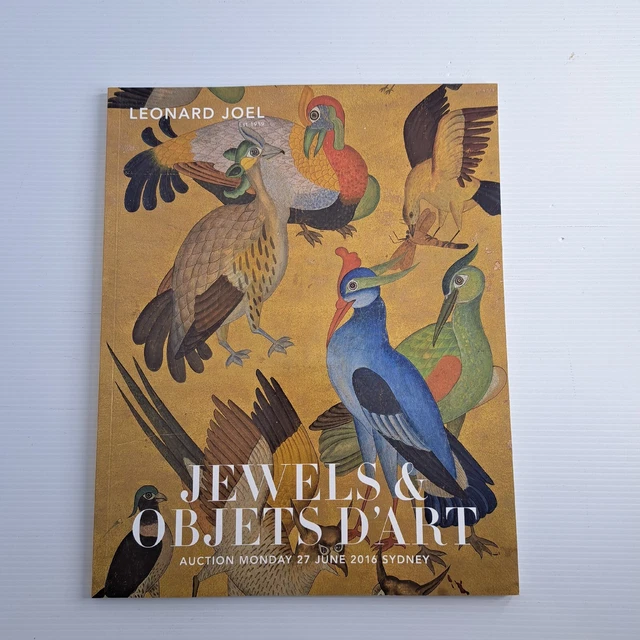 Jewels & Objects D'Art Auction Catalogue 2016 Sydney Leonard Joel Book LLM3