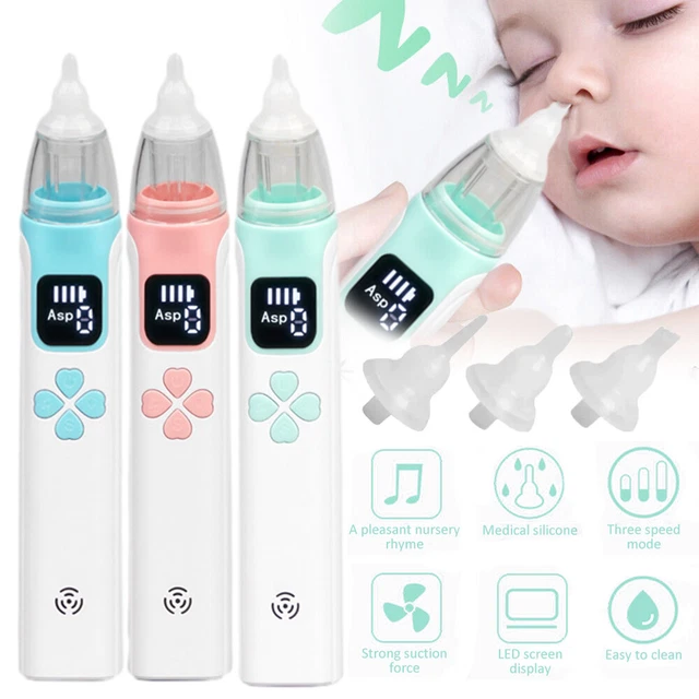 ELECTRIC TODDLER BABY Aspirator Booger Sucker Nasal Suction Snotty
