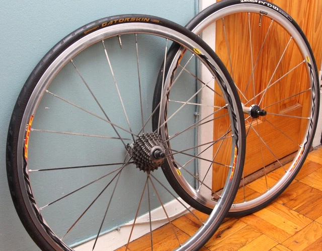 Mavic Ksyrium Elite 10sp Wheelset 700c tires & Dura Ace 12-25T cassette Included Mavic Ksyrium Elite 10sp Wheelset 700c tires & Dura Ace 12-25T cassette Included