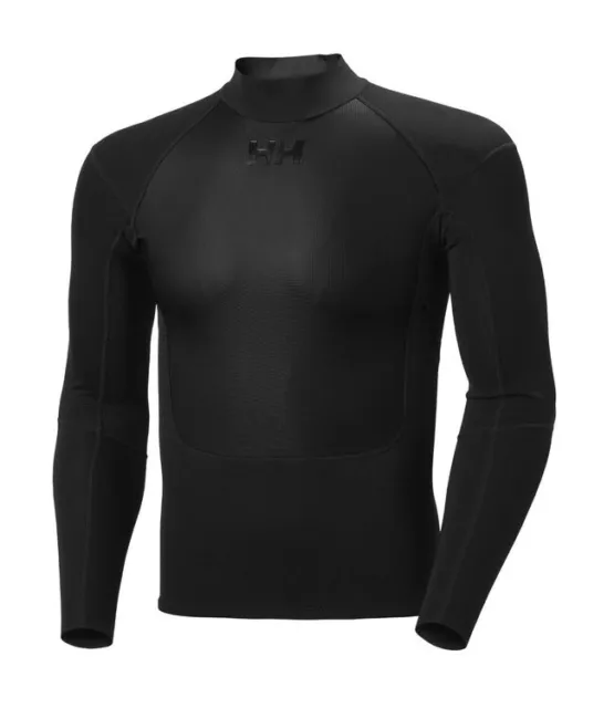 Helly Hansen Neoprene Wetsuit Top - Black M - Watersports SUP Surfing Sailing