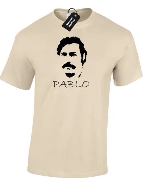 Pablo T-Shirt Da Uomo Escobar Drug Lord Cartel Retro Narcos Medellin Regalo Di Natale 4