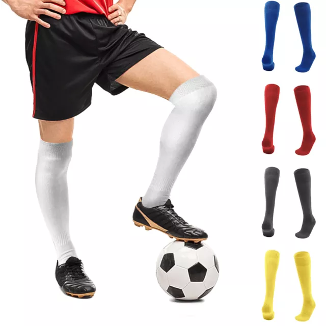 Men's Soccer Football Socks Athletic Long Socks Anti Slip Over Knee High Gift