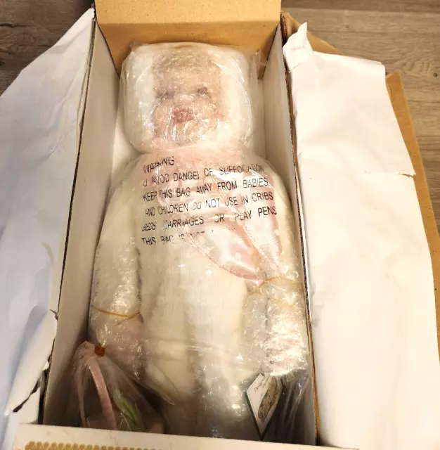 New in Box Bobbie Bunny 16" Porcelain Doll Vintage Heritage Signature Collection 3