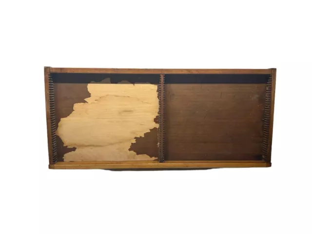 Antique Wooden Printers Drawer Tray 83cm x 37cm