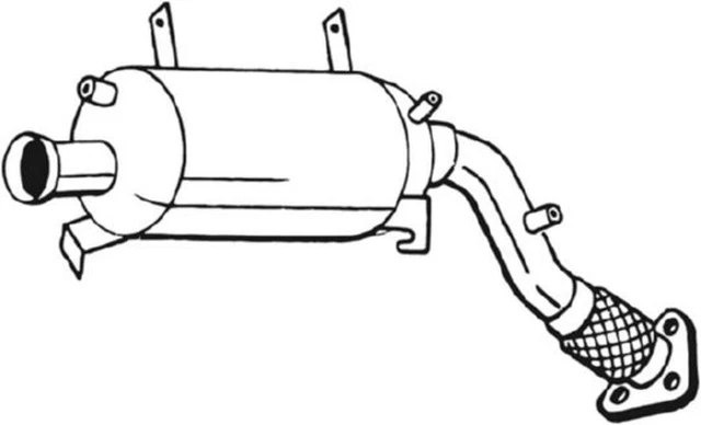 Filtro antiparticolato Bosal DPF filtro antiparticolato diesel 097-235 cordierite per VW 7LA