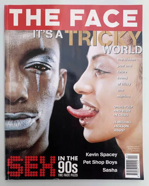 The Face Magazine April 1996 - Tricky & Martina, Pet Shop Boys, Kevin Spacey