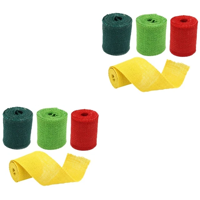 8 Rollen von Weihnachten Themenband Handgemachtes Handwerk Band für DIY Crafts