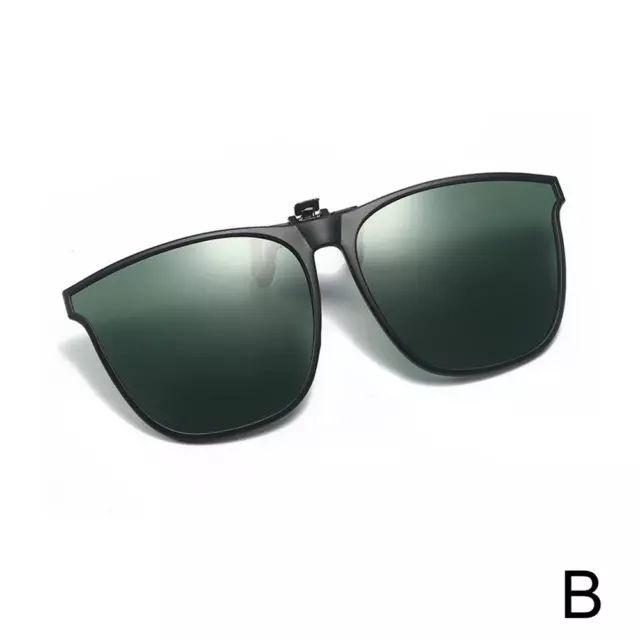 Polarized Flip up Clip on Sunglasses Blue Fishing Men Women UV Protection 2022 Q