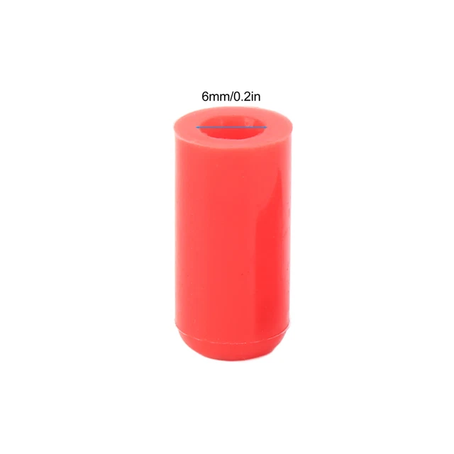 Auto 10 Pz 6mm Cappuccio Tubo Aspirazione Silicone Resistenza Usura Flessibile Auto