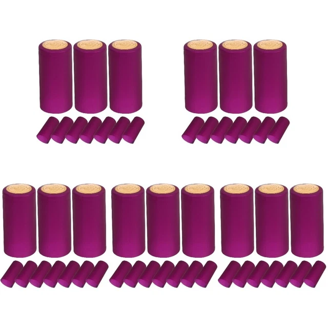 Cápsulas Retráctiles De Pvc, Botella Roja, Sello De Película | Meses Cápsulas Retráctiles De Pvc, Botella Roja, Sello De Película | Meses