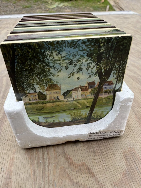 Pretty Hand Painted Chinese Farm Decorative Tile  6x6in